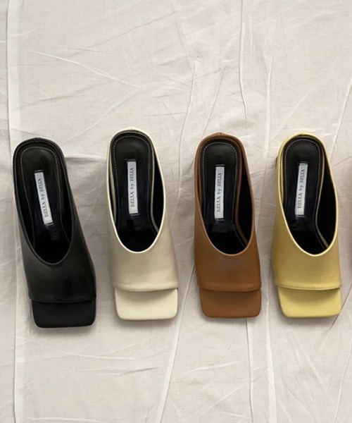 chuclla】Square -toe round cut open sandal sb-6 chs12