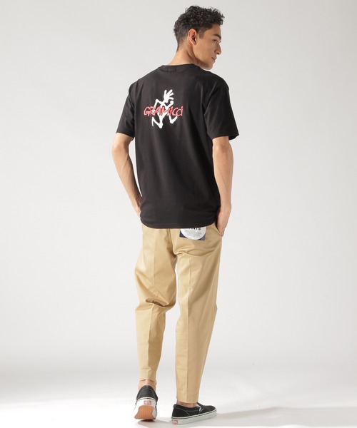 Gramicci(グラミチ)の「【GRAMICCI(グラミチ)】別注ワンポイントポケットS/S TEE(Tシャツ/カットソー・メンズ・ホワイト/ブラック/ベージュ・MEDIUM/LARGE)」の9枚目の写真