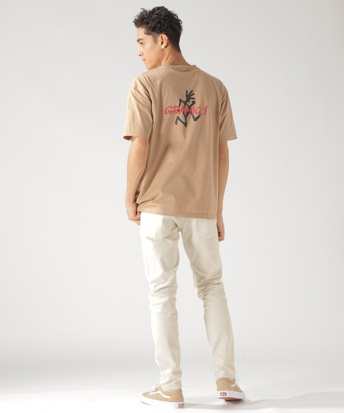 Gramicci(グラミチ)の「【GRAMICCI(グラミチ)】別注ワンポイントポケットS/S TEE(Tシャツ/カットソー・メンズ・ホワイト/ブラック/ベージュ・MEDIUM/LARGE)」の13枚目の写真