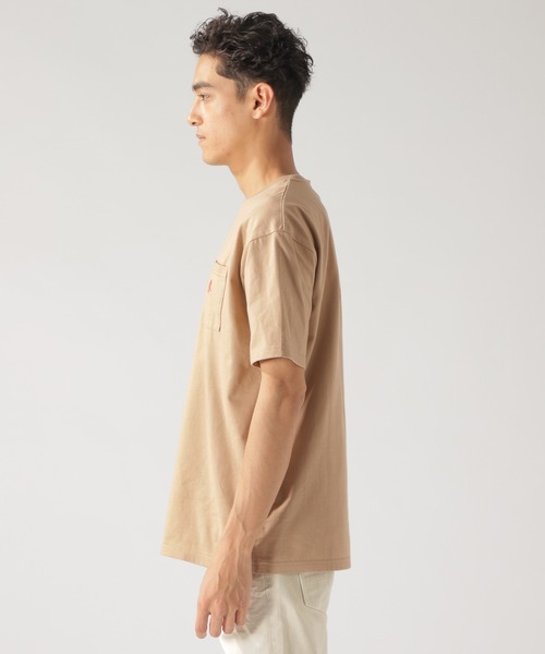 Gramicci(グラミチ)の「【GRAMICCI(グラミチ)】別注ワンポイントポケットS/S TEE(Tシャツ/カットソー・メンズ・ホワイト/ブラック/ベージュ・MEDIUM/LARGE)」の15枚目の写真