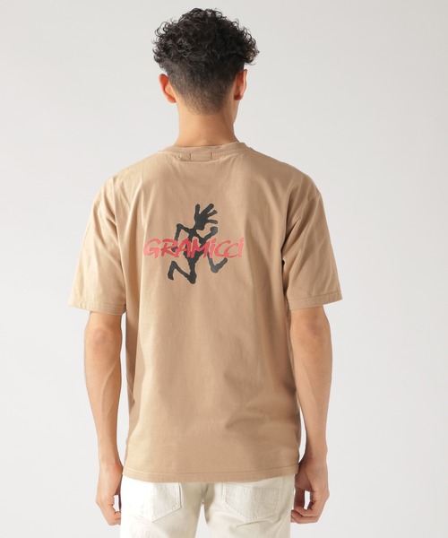 Gramicci(グラミチ)の「【GRAMICCI(グラミチ)】別注ワンポイントポケットS/S TEE(Tシャツ/カットソー・メンズ・ホワイト/ブラック/ベージュ・MEDIUM/LARGE)」の16枚目の写真