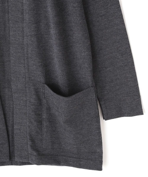 SUNSPEL(サンスペル)の「WOMEN’S VINTAGE WOOL(カーディガン/ボレロ・レディース・ネイビー/チャコール・1/2)」の5枚目の写真