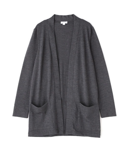 SUNSPEL(サンスペル)の「WOMEN’S VINTAGE WOOL(カーディガン/ボレロ・レディース・ネイビー/チャコール・1/2)」の10枚目の写真