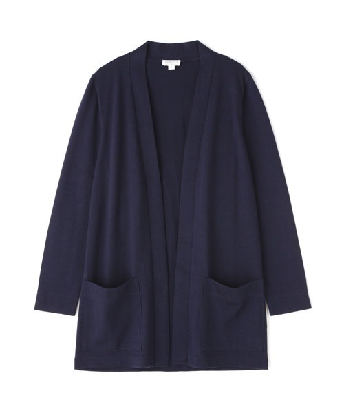 SUNSPEL(サンスペル)の「WOMEN’S VINTAGE WOOL(カーディガン/ボレロ・レディース・ネイビー/チャコール・1/2)」の8枚目の写真