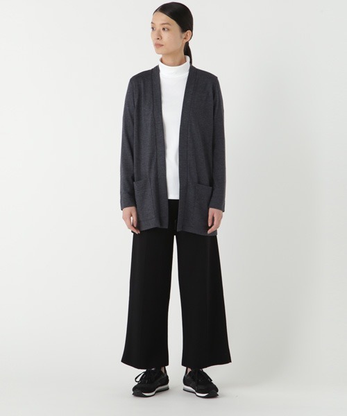 SUNSPEL(サンスペル)の「WOMEN’S VINTAGE WOOL(カーディガン/ボレロ・レディース・ネイビー/チャコール・1/2)」の14枚目の写真