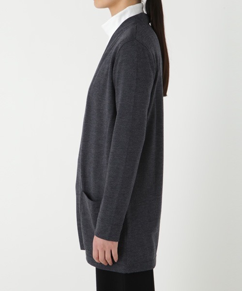 SUNSPEL(サンスペル)の「WOMEN’S VINTAGE WOOL(カーディガン/ボレロ・レディース・ネイビー/チャコール・1/2)」の12枚目の写真