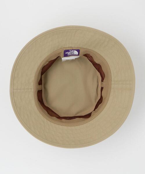 THE NORTH FACE PURPLE LABEL（ザ ノースフェイス パープルレーベル）の「別注 [ ザ ノースフェイス パープルレーベル ] THE NORTH FACE PURPLE LABEL フィールド ハット（キャップ・メンズ・ブラック/ベージュ・FREE）」の7枚目の写真