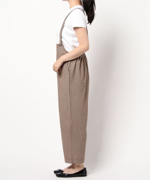 minius(ミニウス)の「ミニウス/サスペンダーサロペット / オーバーオール ロンパース(サロペット/オーバーオール・レディース・ブラック/グレー/モカ・MEDIUM)」の8枚目の写真