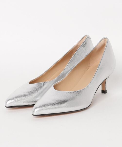 Clarks(クラークス)の「Laina55 Court2 / ライナ55コート2 (シルバーメタリック)(パンプス・レディース・グレー・5/3.5/3/5.5/4/4.5/6)」の1枚目の写真