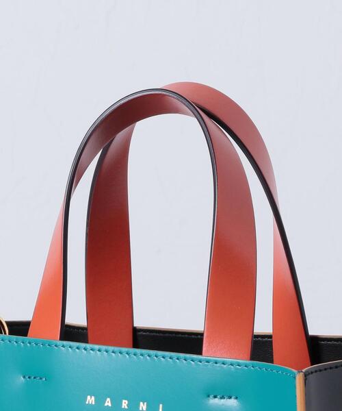 MARNI（マルニ）の「＜MARNI（マルニ）＞MUSEO MINI トートバッグ ■■■（トートバッグ・レディース・ブラック/ターコイズブルー・FREE）」の9枚目の写真