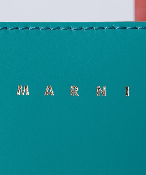 MARNI（マルニ）の「＜MARNI（マルニ）＞MUSEO MINI トートバッグ ■■■（トートバッグ・レディース・ブラック/ターコイズブルー・FREE）」の11枚目の写真