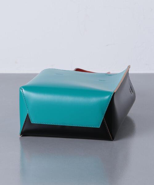 MARNI（マルニ）の「＜MARNI（マルニ）＞MUSEO MINI トートバッグ ■■■（トートバッグ・レディース・ブラック/ターコイズブルー・FREE）」の6枚目の写真