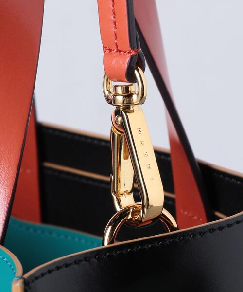 MARNI（マルニ）の「＜MARNI（マルニ）＞MUSEO MINI トートバッグ ■■■（トートバッグ・レディース・ブラック/ターコイズブルー・FREE）」の19枚目の写真