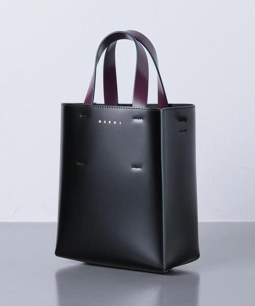 MARNI（マルニ）の「＜MARNI（マルニ）＞MUSEO MINI トートバッグ ■■■（トートバッグ・レディース・ブラック/ターコイズブルー・FREE）」の21枚目の写真