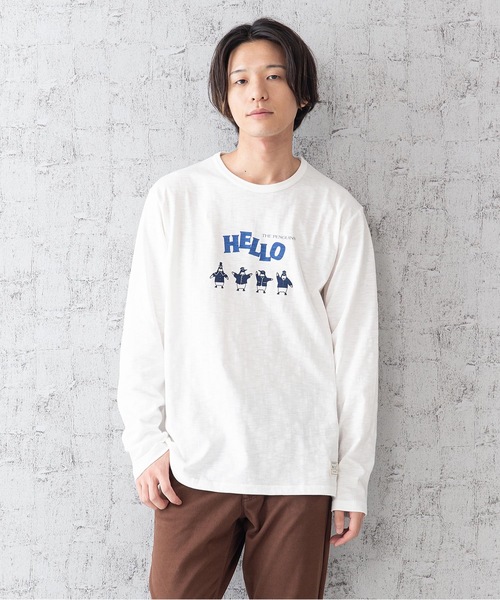 Blue Standard (ブルースタンダード)の「【BLUE STANDARD】スラブロンT 人気のアニマル柄をプリント バックプリント カーボンオフセットアイテム(Tシャツ/カットソー・メンズ・その他1/その他2/その他3/その他4・MEDIUM/LARGE/X-LARGE)」の3枚目の写真