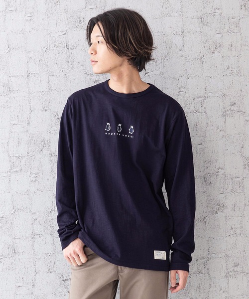 Blue Standard (ブルースタンダード)の「【BLUE STANDARD】スラブロンT 人気のアニマル柄をプリント バックプリント カーボンオフセットアイテム(Tシャツ/カットソー・メンズ・その他1/その他2/その他3/その他4・MEDIUM/LARGE/X-LARGE)」の4枚目の写真