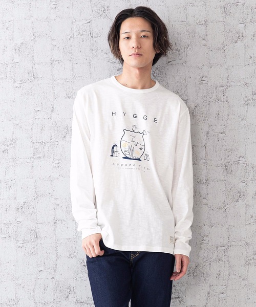Blue Standard (ブルースタンダード)の「【BLUE STANDARD】スラブロンT 人気のアニマル柄をプリント バックプリント カーボンオフセットアイテム(Tシャツ/カットソー・メンズ・その他1/その他2/その他3/その他4・MEDIUM/LARGE/X-LARGE)」の5枚目の写真