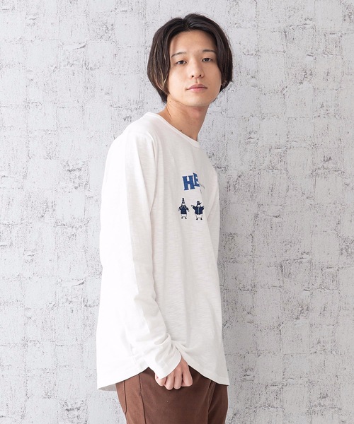 Blue Standard (ブルースタンダード)の「【BLUE STANDARD】スラブロンT 人気のアニマル柄をプリント バックプリント カーボンオフセットアイテム(Tシャツ/カットソー・メンズ・その他1/その他2/その他3/その他4・MEDIUM/LARGE/X-LARGE)」の9枚目の写真