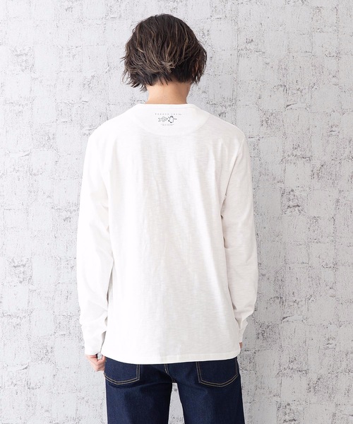 Blue Standard (ブルースタンダード)の「【BLUE STANDARD】スラブロンT 人気のアニマル柄をプリント バックプリント カーボンオフセットアイテム(Tシャツ/カットソー・メンズ・その他1/その他2/その他3/その他4・MEDIUM/LARGE/X-LARGE)」の7枚目の写真