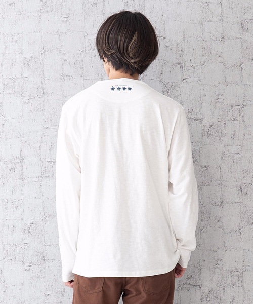 Blue Standard (ブルースタンダード)の「【BLUE STANDARD】スラブロンT 人気のアニマル柄をプリント バックプリント カーボンオフセットアイテム(Tシャツ/カットソー・メンズ・その他1/その他2/その他3/その他4・MEDIUM/LARGE/X-LARGE)」の10枚目の写真
