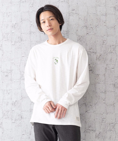 Blue Standard (ブルースタンダード)の「【BLUE STANDARD】スラブロンT 人気のアニマル柄をプリント バックプリント カーボンオフセットアイテム(Tシャツ/カットソー・メンズ・その他1/その他2/その他3/その他4・MEDIUM/LARGE/X-LARGE)」の11枚目の写真