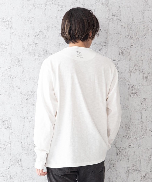 Blue Standard (ブルースタンダード)の「【BLUE STANDARD】スラブロンT 人気のアニマル柄をプリント バックプリント カーボンオフセットアイテム(Tシャツ/カットソー・メンズ・その他1/その他2/その他3/その他4・MEDIUM/LARGE/X-LARGE)」の13枚目の写真