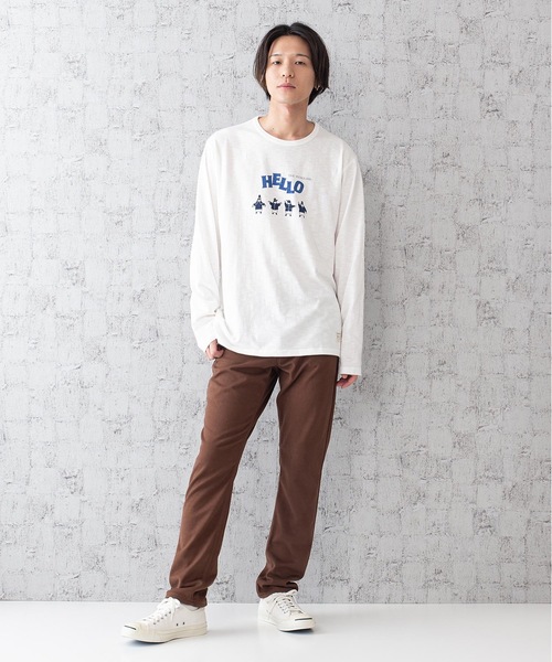 Blue Standard (ブルースタンダード)の「【BLUE STANDARD】スラブロンT 人気のアニマル柄をプリント バックプリント カーボンオフセットアイテム(Tシャツ/カットソー・メンズ・その他1/その他2/その他3/その他4・MEDIUM/LARGE/X-LARGE)」の20枚目の写真