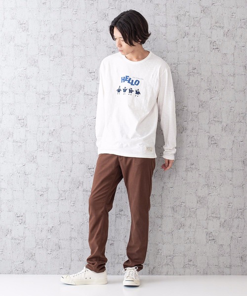 Blue Standard (ブルースタンダード)の「【BLUE STANDARD】スラブロンT 人気のアニマル柄をプリント バックプリント カーボンオフセットアイテム(Tシャツ/カットソー・メンズ・その他1/その他2/その他3/その他4・MEDIUM/LARGE/X-LARGE)」の22枚目の写真