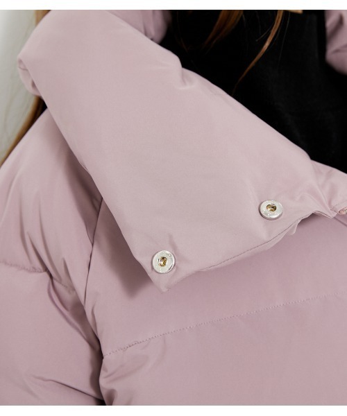 rienda♡ バックテールショートダウン ブラックS rienda（リエンダ）の「バックテールショートダウン（ダウン