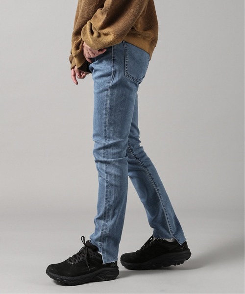 JOURNAL STANDARD relume(ジャーナルスタンダード レリューム)の「Lift hem スキニーパンツ(その他パンツ・メンズ・ブラック/ブルー系その他/ブラックミックス・32/34/28/30)」の3枚目の写真
