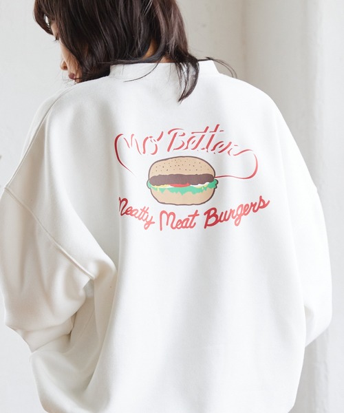 AMERICAN SHOP SIGN(アメリカンショップサイン)の「AMERICAN SHOP SIGN/アメリカンショップサイン 別注 ヘビーウェイトオーバーサイズプルオーバースウェット(スウェット・メンズ・ホワイト/ホワイト系その他/ホワイト系その他2/ホワイト系その他3/ブラック/ブラック系その他/ブラウン/ブラウン系その他/ベージュ/ベージュ系その他/ネイビー/ブルー系その他・M/L)」の3枚目の写真
