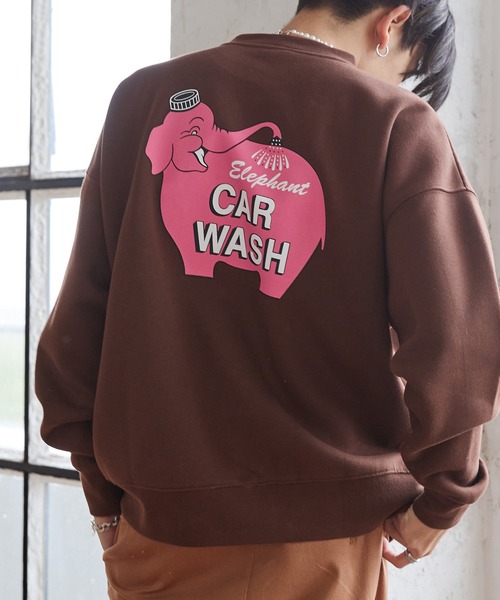 AMERICAN SHOP SIGN(アメリカンショップサイン)の「AMERICAN SHOP SIGN/アメリカンショップサイン 別注 ヘビーウェイトオーバーサイズプルオーバースウェット(スウェット・メンズ・ホワイト/ホワイト系その他/ホワイト系その他2/ホワイト系その他3/ブラック/ブラック系その他/ブラウン/ブラウン系その他/ベージュ/ベージュ系その他/ネイビー/ブルー系その他・M/L)」の8枚目の写真