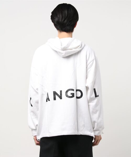 KANGOL（カンゴール）の「KANGOL カンゴール ビッグロゴプルパーカー（パーカー・メンズ・ブラック/イエロー/ホワイト・M/L/XL）」の22枚目の写真