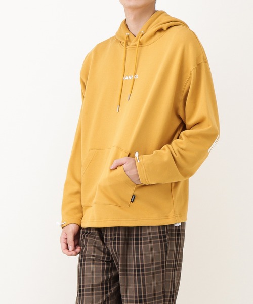 KANGOL（カンゴール）の「KANGOL カンゴール ビッグロゴプルパーカー（パーカー・メンズ・ブラック/イエロー/ホワイト・M/L/XL）」の5枚目の写真
