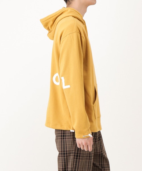 KANGOL（カンゴール）の「KANGOL カンゴール ビッグロゴプルパーカー（パーカー・メンズ・ブラック/イエロー/ホワイト・M/L/XL）」の7枚目の写真