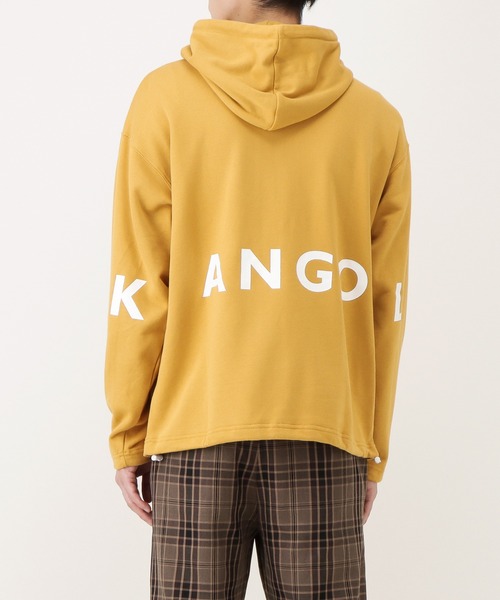 KANGOL（カンゴール）の「KANGOL カンゴール ビッグロゴプルパーカー（パーカー・メンズ・ブラック/イエロー/ホワイト・M/L/XL）」の8枚目の写真