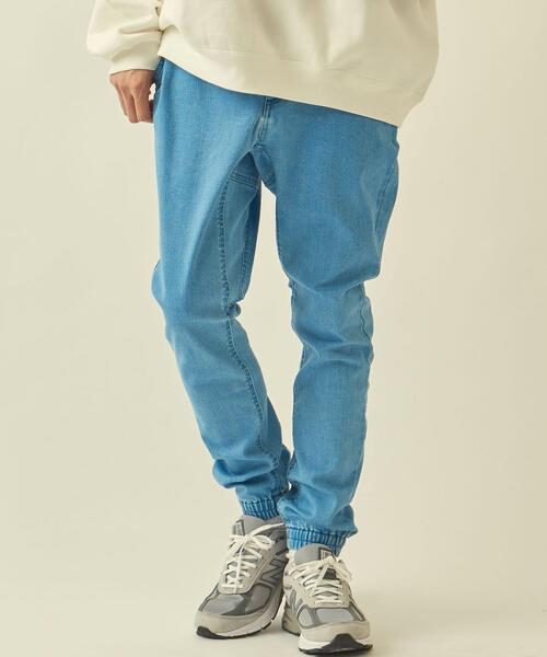 info. BEAUTY&YOUTH（インフォビューティアンドユース）の「【WEB限定】 ＜info. BEAUTY&YOUTH＞ ストレッチデニム クライミング ジョガーパンツ（デニムパンツ・メンズ・ダークグレー/ネイビー/ライトブルー・M/XL/L）」の14枚目の写真