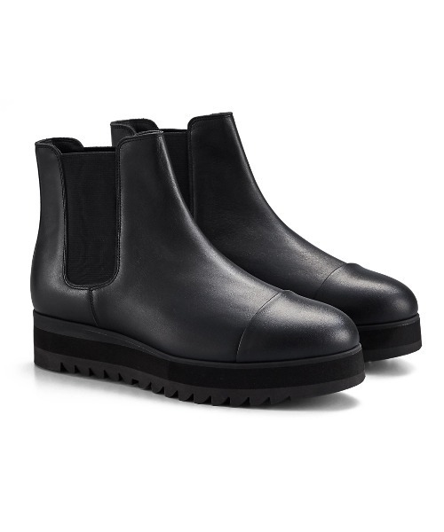 THE ONITSUKA(ジオニツカ)の「【THE ONITSUKA】SIDE GORE BOOT HI / サイド ゴア ブーツ ハイ(ブーツ・レディース・ブラック×ブラック・23/24/25/24.5/23.5/22.5)」の5枚目の写真