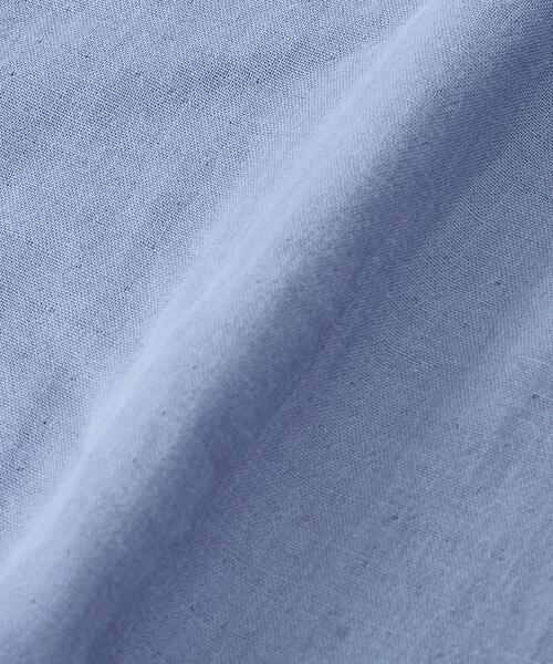 coen(コーエン)の「ダブルガーゼバンドカラーシャツ(シャツ/ブラウス・メンズ・ホワイト/ライトブルー・LARGE/MEDIUM/SMALL/X-LARGE)」の15枚目の写真