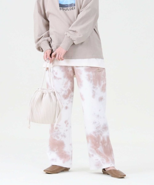 CAMP7（キャンプセブン）の「【CAMP7】タイダイ柄ワイドパンツ（その他パンツ・レディース・グレー/グリーン/ベージュ・L/M）」の17枚目の写真