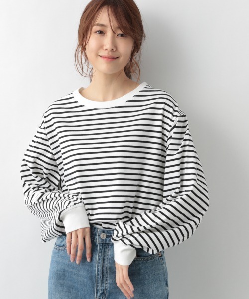 GLOBAL WORK(グローバルワーク)の「オーガニックソデフワT長袖/930734(Tシャツ/カットソー)」|その他