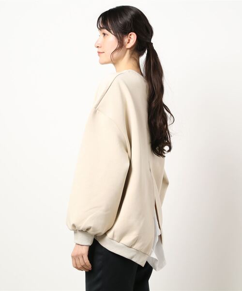 179/WG（イチナナキュウダブルジー）の「レイヤード風オーバーサイズチュニック（その他トップス・レディース・その他1/その他2/その他3・FREE）」の9枚目の写真