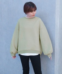 179/WG | レイヤード風オーバーサイズチュニック(その他トップス)