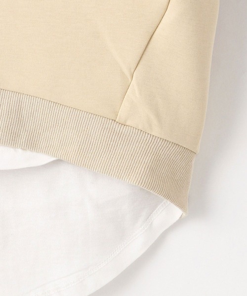 179/WG（イチナナキュウダブルジー）の「レイヤード風オーバーサイズチュニック（その他トップス・レディース・その他1/その他2/その他3・FREE）」の4枚目の写真