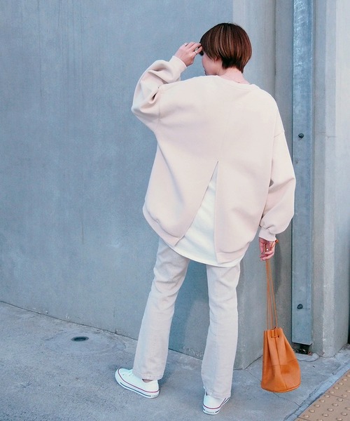 179/WG（イチナナキュウダブルジー）の「レイヤード風オーバーサイズチュニック（その他トップス・レディース・その他1/その他2/その他3・FREE）」の13枚目の写真