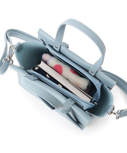 Ober Tashe(オーバータッシェ)の「エルム2WAYBAG(トートバッグ・レディース・ブラック/グレー/ブルー/ブラウン系・FREE)」の9枚目の写真