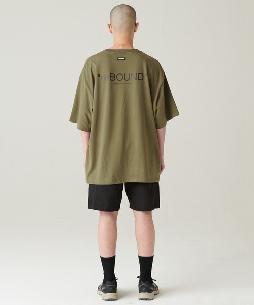 LIBERE(リベーレ)の「LIBERE リベーレ / 21 SLOGAN TEE スローガンプリントビッグシルエットTシャツ / 211201 / 211202 / 211203(Tシャツ/カットソー・メンズ・ブラック/オリーブ/ホワイト・LARGE/SMALL/MEDIUM)」の10枚目の写真