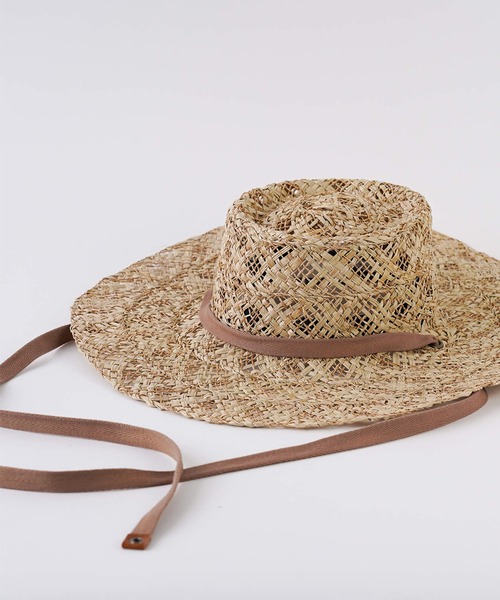 La Maison de Lyllis（メゾンドリリス）の「BAKU AMISCHE バクアミッシュ/ La Maison de Lyllis 2211024 メゾンドリリス（ハット・レディース・ブラウン/ナチュラル・57cm）」の16枚目の写真