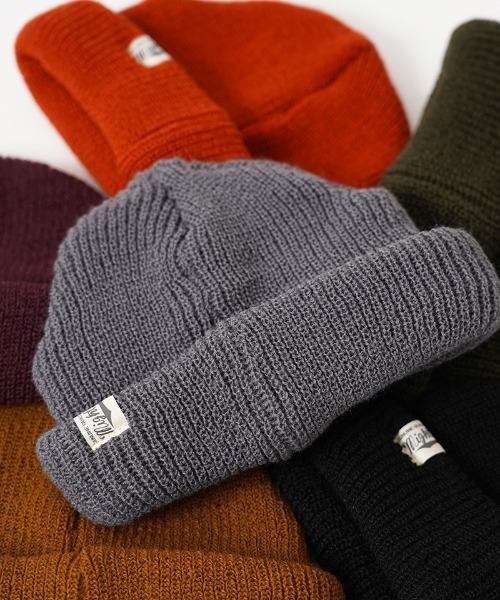 Mighty Shine（マイティシャイン）の「mko9613-Roll Watch Cap キャップ（ニットキャップ/ビーニー・メンズ・オレンジ/ブラック/オリーブ/ワイン/キャメル/チャコールグレー・FREE）」の20枚目の写真