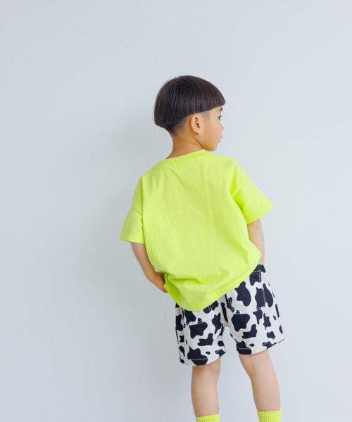 LOWRYS FARM（ローリーズファーム）の「ＵＳＡチュニックＴＳＳ　936181（Tシャツ/カットソー・キッズ・グリーン/チャコールグレー/アイボリー/オレンジ/ブルー/イエロー/パープル/ピンク/ブラック/カーキ/イエロー系その他/ブラウン/オレンジ系その他/ダークブラウン/ライム・110cm/130cm/140cm/120cm/150cm）」の11枚目の写真